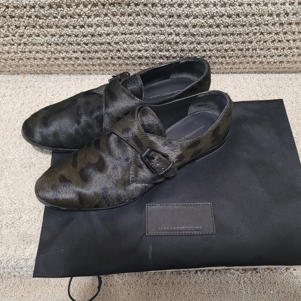 Women's Aninal print calf hair Shoes